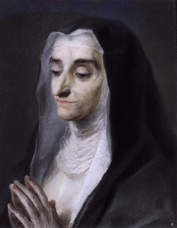 Ritratto di sorella Maria Caterina - Museo del Settecento Veneziano, Ca' Rezzonico, Venezia